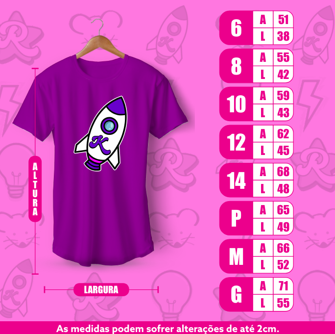 Camiseta Manga Curta Katlen